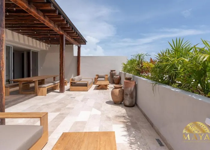 Apartamento Nhoa 111b Lux 1br Pool Access In Aldea Zama Tulum